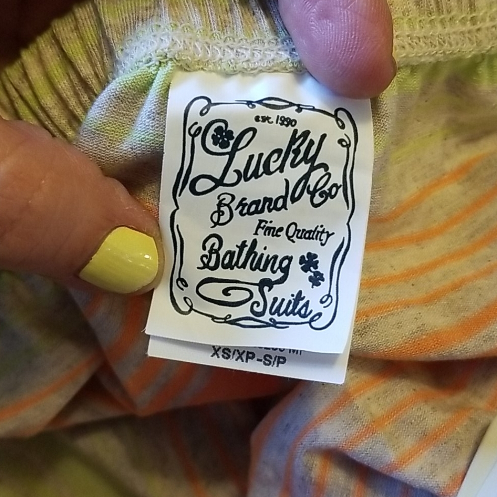 STRAPLESS ROMPER-NWT-Lucky Brand - Picture 4 of 6